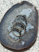 Load image into Gallery viewer, Tourmaline in Quartz Sterling Silver Wrap Bracelet