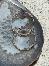 Load image into Gallery viewer, Amethyst Sterling Silver Wrap Bracelet