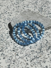 Load image into Gallery viewer, Pastel Blue Selenite 8mm Bracelet