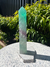 Load image into Gallery viewer, Watermelon Fluorite (XL) Tower