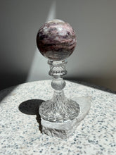 Load image into Gallery viewer, Pink Tourmaline with inclusions Sphere