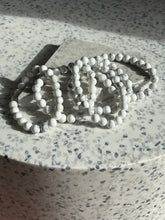 Load image into Gallery viewer, Howlite 10mm Bracelet