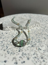 Load image into Gallery viewer, Fluorite High Grade Sphere Necklace