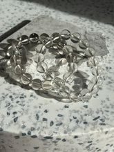 Load image into Gallery viewer, Clear Quartz 12mm Bracelet