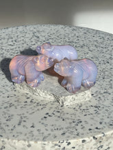Load image into Gallery viewer, Pink Opalite Bear