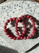 Load image into Gallery viewer, Rhodonite High Grade 10-12mm Bracelet