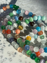 Load image into Gallery viewer, Rainbow Cats Eye Bracelet