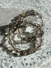 Load image into Gallery viewer, Light Smokey Quartz 12mm Bracelet