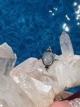 Load image into Gallery viewer, Kimba Moonstone Sterling Silver Ring