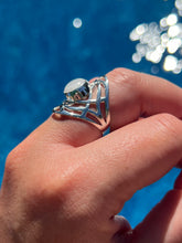 Load image into Gallery viewer, Dream Moonstone Sterling Silver Ring