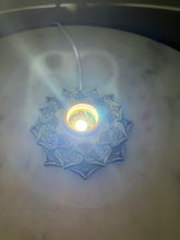 Load image into Gallery viewer, Lotus Wooden (S) White Light Sphere Stand