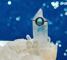 Load image into Gallery viewer, Toe Ring Larimar Sterling Silver