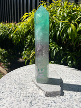 Load image into Gallery viewer, Watermelon Fluorite (XL) Tower
