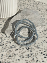 Load image into Gallery viewer, Angelite High Grade Faceted Bracelet
