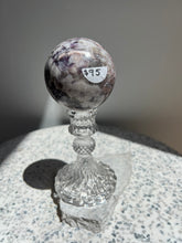 Load image into Gallery viewer, Pink Tourmaline with inclusions Sphere
