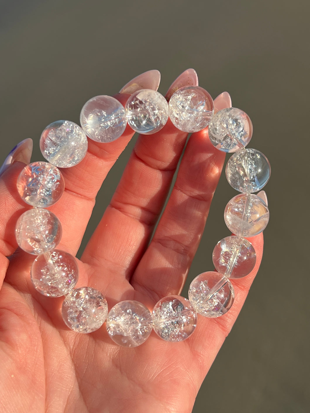 Triple AAA grade Clear Quartz Bracelet
