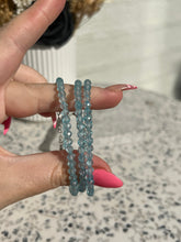 Load image into Gallery viewer, Blue Topaz High Grade Faceted Bracelet

