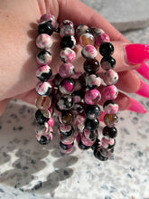 Load image into Gallery viewer, Pink Orca Agate 8mm Bracelet
