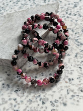 Load image into Gallery viewer, Pink Orca Agate 8mm Bracelet

