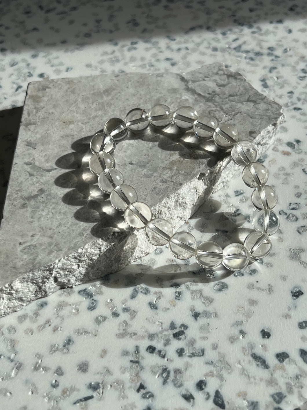 Clear Quartz 10mm Bracelet
