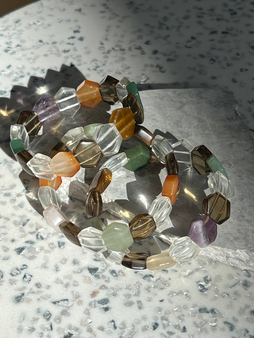 Mixed Hexagon Bracelet