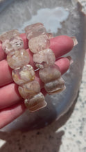 Load and play video in Gallery viewer, Flower Agate Chunky Bracelet
