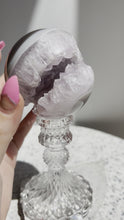 Load and play video in Gallery viewer, Amethyst Agate Sphere

