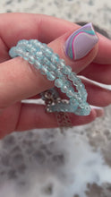 Load and play video in Gallery viewer, Blue Topaz High Grade Faceted Bracelet
