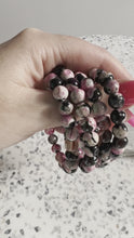 Load and play video in Gallery viewer, Pink Orca Agate 8mm Bracelet
