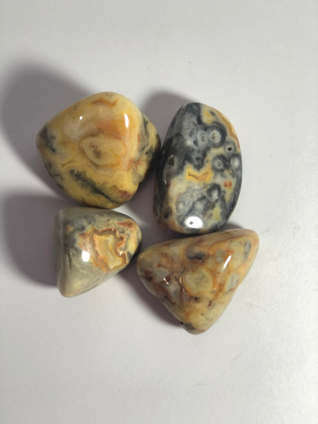 Crazy Lace Agate Tumbles