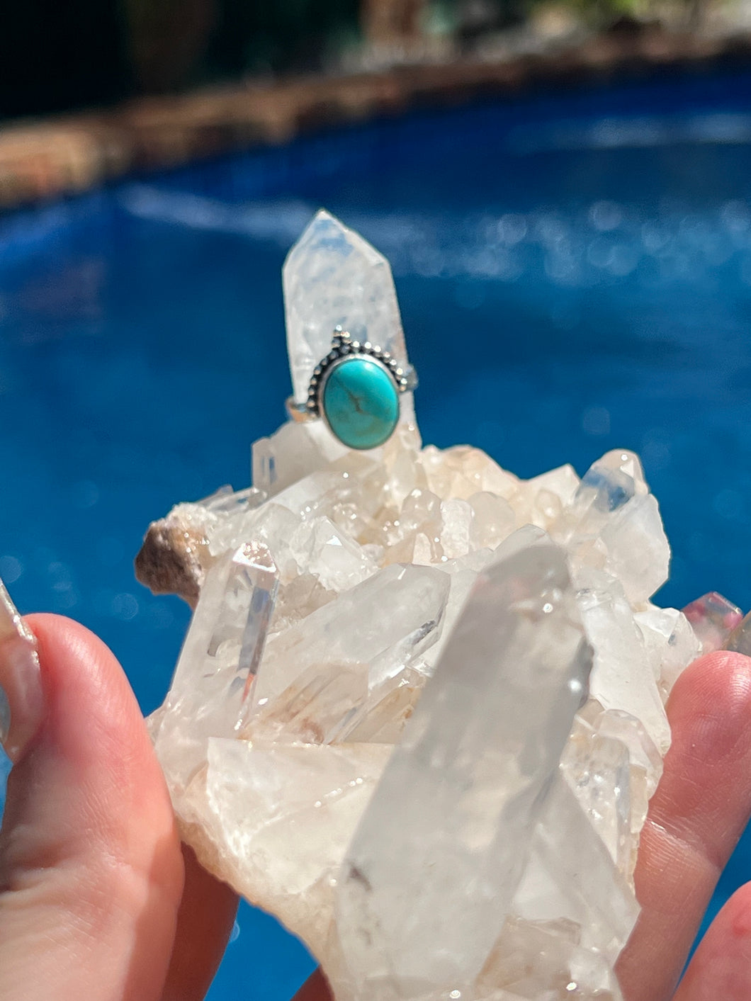 Ishka Turquoise Sterling Silver Ring