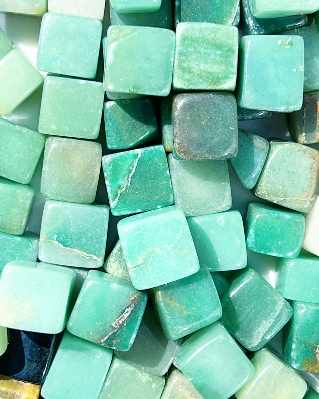 Aventurine Cubes