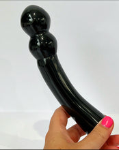Load image into Gallery viewer, Black Obsidian Ding Dong
